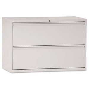 ESALELF4229LG - TWO-DRAWER LATERAL FILE CABINET, 42W X 18D X 28 3-8H, LIGHT GRAY