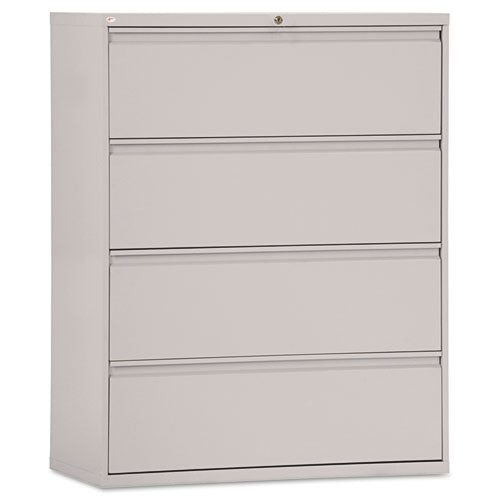 ESALELF4254LG - FOUR-DRAWER LATERAL FILE CABINET, 42W X 18D X 52 1-2H, LIGHT GRAY