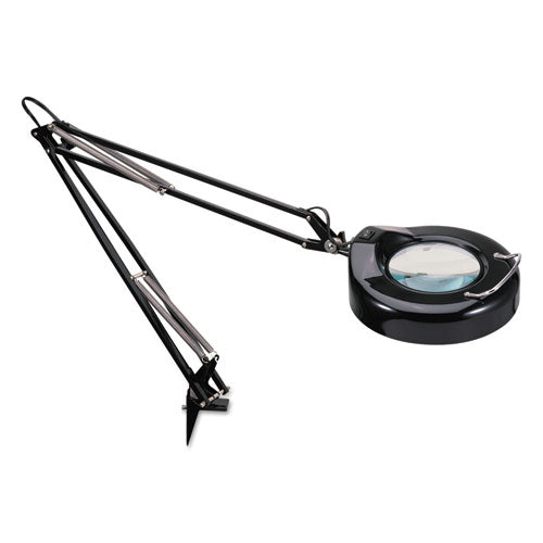 ESALELMPM745B - Full Spectrum Clamp-On Magnifier, Adjustable, 36" High, Matte Black