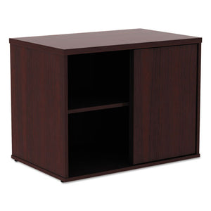 ESALELS593020MY - Alera Open Office Low Storage Cab Cred, 29 1-2w X 19 1-8d X 22 7-8h, Mahogany