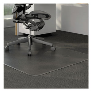 ESALEMAT4660CLPR - MODERATE USE STUDDED CHAIR MAT FOR LOW PILE CARPET, 46 X 60, RECTANGULAR, CLEAR