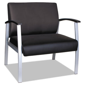 ESALEML2219 - ALERA METALOUNGE SERIES HIGH-BACK GUEST CHAIR, 27.55" X 23.81" X 17.71", BLACK