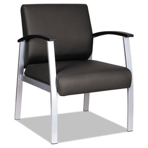 ESALEML2319 - ALERA METALOUNGE SERIES MID-BACK GUEST CHAIR, 21.85" X 23.62" X 17.71", BLACK