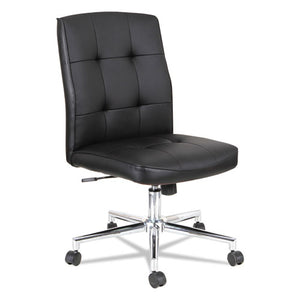 ESALENT4916 - Slimline Swivel-tilt Task Chair, Black With Chrome Base