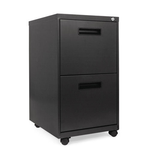 ESALEPAFFCH - Two-Drawer Metal Pedestal File, 14 7-8w X 19-1-8d X 27-3-4h, Charcoal