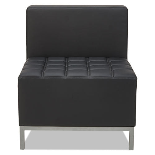 ESALEQB8116 - Alera Qub Series Armless L Sectional, 26 3-8 X 26 3-8 X 30 1-2, Black