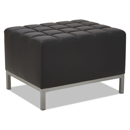 ESALEQB8216 - Alera Qub Series Ottoman, 26 3-8 X 21 1-2 X 17 1-2, Black