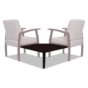 ESALERL7628M - Alera Reception Lounge 700 Series Gang Table, Corner, 27 1-2 X 27 1-2, Mahogany