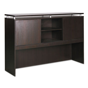 ESALESE266615ES - Alera Sedina Series Hutch With Sliding Doors, 66w X 15d X 42 1-2h, Espresso