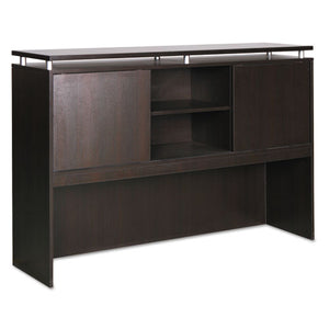 ESALESE267215ES - Alera Sedina Series Hutch With Sliding Doors, 72w X 15d X 42 1-2h, Espresso