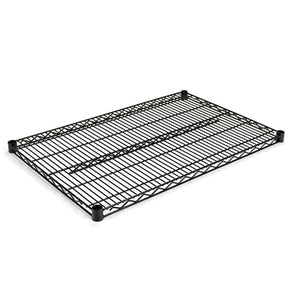 ESALESW583624BL - Industrial Wire Shelving Extra Wire Shelves, 36w X 24d, Black, 2 Shelves-carton