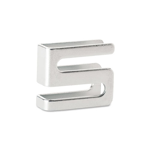 ESALESW59SHSR - Wire Shelving S Hooks, Metal, Silver, 4 Hooks-pack