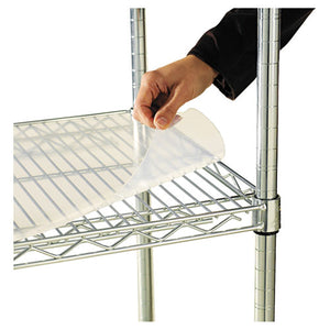 ESALESW59SL3624 - Shelf Liners For Wire Shelving, Clear Plastic, 36w X 24d, 4-pack