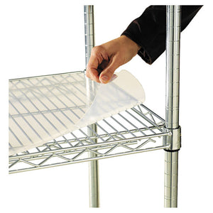 ESALESW59SL4824 - Shelf Liners For Wire Shelving, Clear Plastic, 48w X 24d, 4-pack