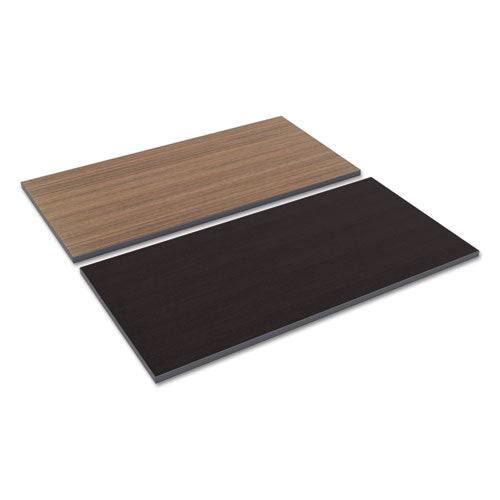 ESALETT4824EW - Reversible Laminate Table Top, Rectangular, 47 5-8w X 23 5-8d, Espresso-walnut