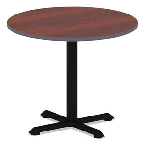 ESALETTRD36CM - Reversible Laminate Table Top, Round, 35 1-2 Dia., Medium Cherry-mahogany