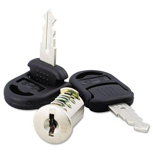 ESALEVA501111 - Core Removable Lock And Key Set, Silver, Two Keys-set