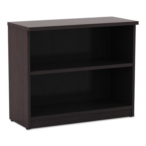 ESALEVA633032ES - Alera Valencia Series Bookcase, Two-Shelf, 31 3-4w X 14d X 29 1-2h, Espresso