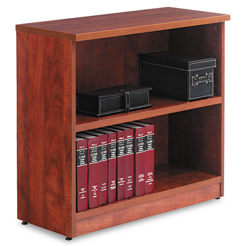 ESALEVA633032MC - Alera Valencia Series Bookcase, Two-Shelf, 31 3-4w X 14d X 29 1-2h, Med Cherry