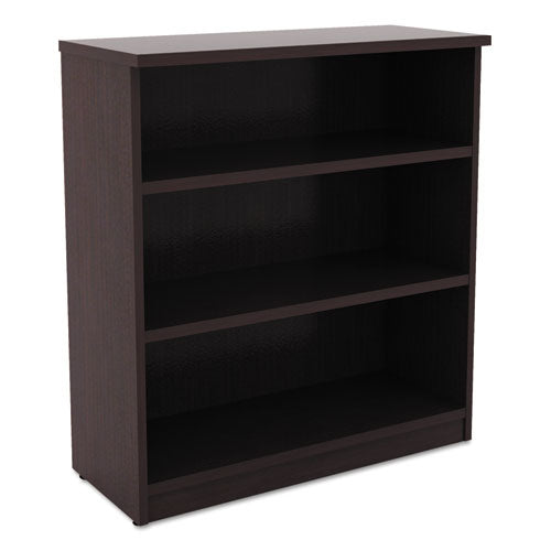 ESALEVA634432ES - Alera Valencia Series Bookcase, Three-Shelf, 31 3-4w X 14d X 39 3-8h, Espresso