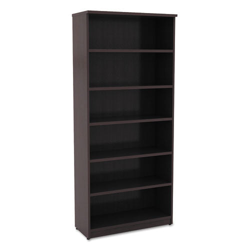 ESALEVA638232ES - Alera Valencia Series Bookcase, Six-Shelf, 31 3-4w X 14d X 80 3-8h, Espresso