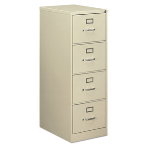 ESALEVF1952PY - FOUR-DRAWER ECONOMY VERTICAL FILE CABINET, LEGAL, 18 1-4W X 25D X 52H, PUTTY