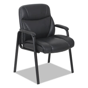 ESALEVN4319 - Leather Guest Chair, Black