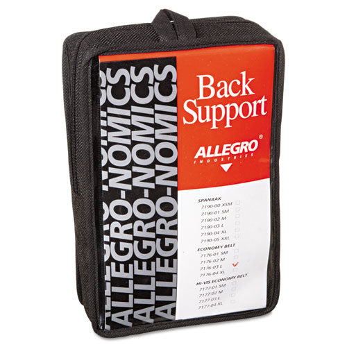 ESALG717603 - Economy Back Support Belt, Large, Black