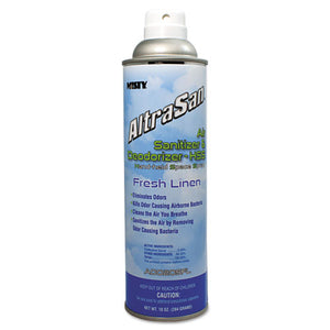 ESAMR1037236EA - Altrasan Air Sanitizer & Deodorizer, Fresh Linen, 10oz Aerosol Spray