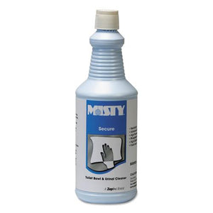 ESAMR1038801 - Secure Hydrochloric Acid Bowl Cleaner, Mint Scent, 32oz Bottle, 12-carton