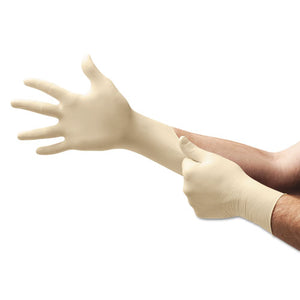 ESANS69318M - Xt Premium Latex Disposable Gloves, Powder-Free, Medium, 100-box