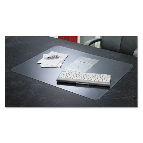 ESAOP60240MS - Krystalview Desk Pad With Microban, 22 X 17, Matte, Clear