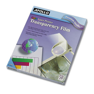 ESAPOCG7070 - Color Laser Transparency Film, Letter, Clear, 50-box