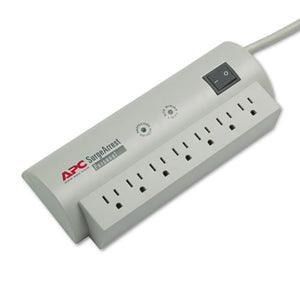 Surgearrest Personal Power Surge Protector, 7 Outlets, 6 Ft Cord, 240 Joules