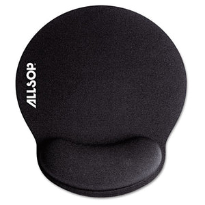 ESASP30203 - Mousepad Pro Memory Foam Mouse Pad With Wrist Rest, 9 X 10 X 1, Black