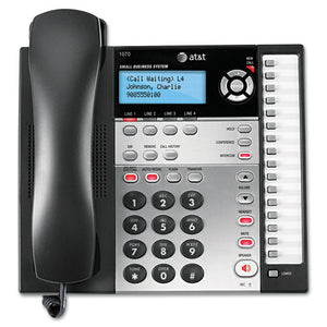 ESATT1070 - 1070 Corded Four-Line Expandable Telephone, Caller Id