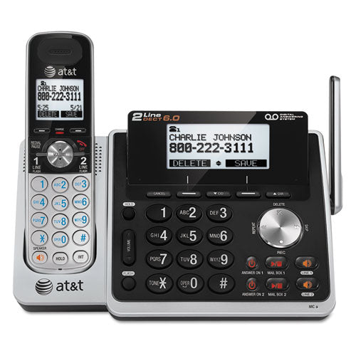 ESATTTL88102 - Tl88102 Cordless Digital Answering System, Base And Handset
