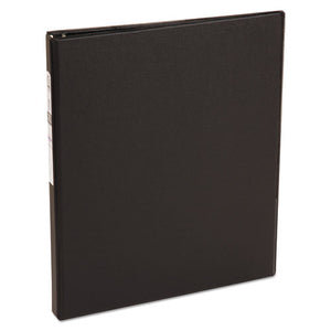 ESAVE03201 - Economy Non-View Binder With Round Rings, 11 X 8 1-2, 1-2" Capacity, Black