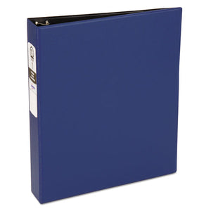 ESAVE03400 - Economy Non-View Binder With Round Rings, 11 X 8 1-2, 1 1-2" Capacity, Blue