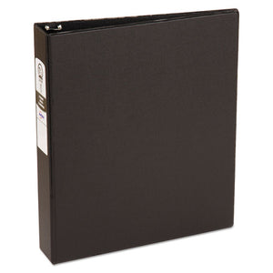 ESAVE03401 - Economy Non-View Binder With Round Rings, 11 X 8 1-2, 1 1-2" Capacity, Black