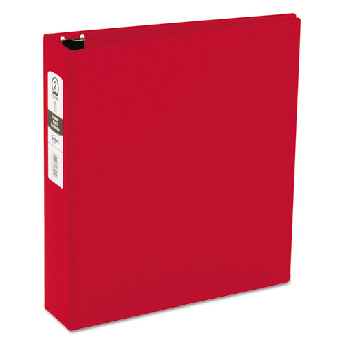 ESAVE03510 - Economy Non-View Binder With Round Rings, 11 X 8 1-2, 2" Capacity, Red