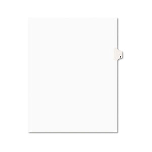 ESAVE11918 - Avery-Style Legal Exhibit Side Tab Divider, Title: 8, Letter, White, 25-pack
