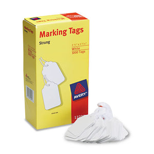 ESAVE12201 - Medium-Weight White Marking Tags, 2 3-4 X 1 11-16, 1,000-box