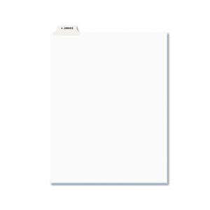 ESAVE12398 - Avery-Style Preprinted Legal Bottom Tab Dividers, Exhibit Y, Letter, 25-pack