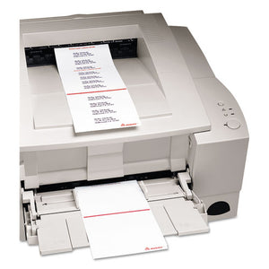 Mini-sheets Mailing Labels, Inkjet-laser Printers, 1 X 2.63, White, 8-sheet, 25 Sheets-pack