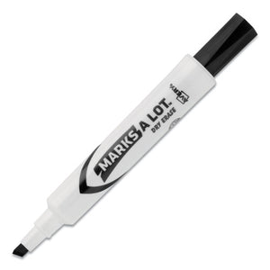 Marks A Lot Desk-style Dry Erase Marker, Broad Chisel Tip, Black, 200-box