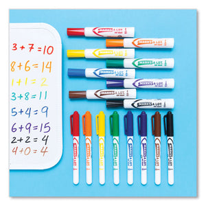 Marks A Lot Desk-style Dry Erase Marker, Broad Chisel Tip, Black, 200-box