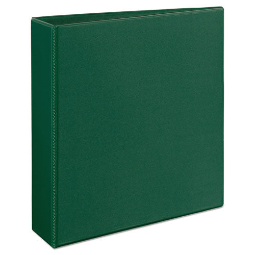 Heavy-duty View Binder With Durahinge And Locking One Touch Ezd Rings, 3 Rings, 2" Capacity, 11 X 8.5, Green