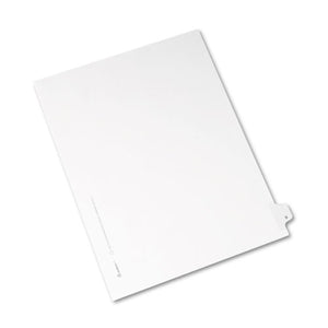 ESAVE82164 - Allstate-Style Legal Exhibit Side Tab Divider, Title: B, Letter, White, 25-pack