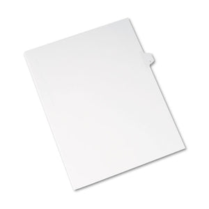 ESAVE82171 - Allstate-Style Legal Exhibit Side Tab Divider, Title: I, Letter, White, 25-pack